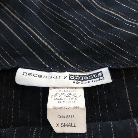 Black Stripe Off Shoulder Fit and Flair Dress - Picture 8 of 8